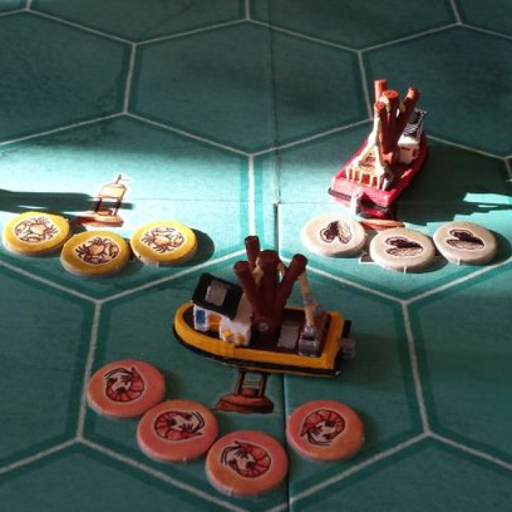Trawlers for the Boardgame Captains of the Gulf image