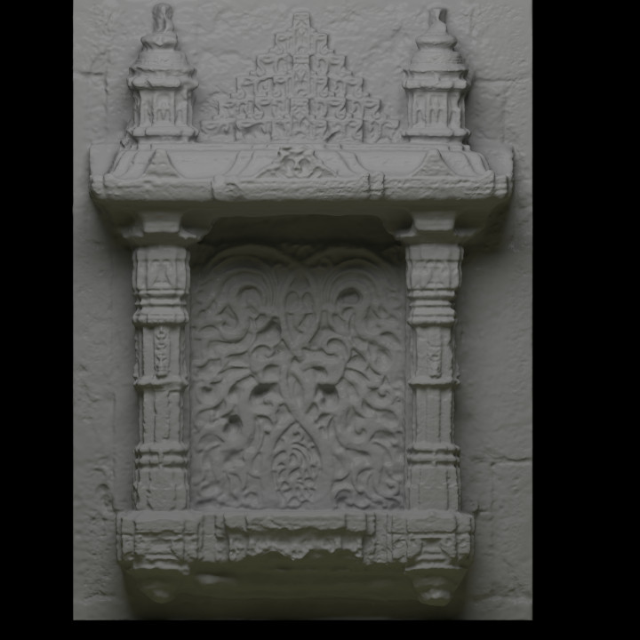 3D Printable Niches: Stepwell of Borsad by Scan the World India