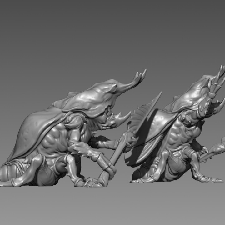 Beetle Guards - DnD Monsters - 2 Poses image