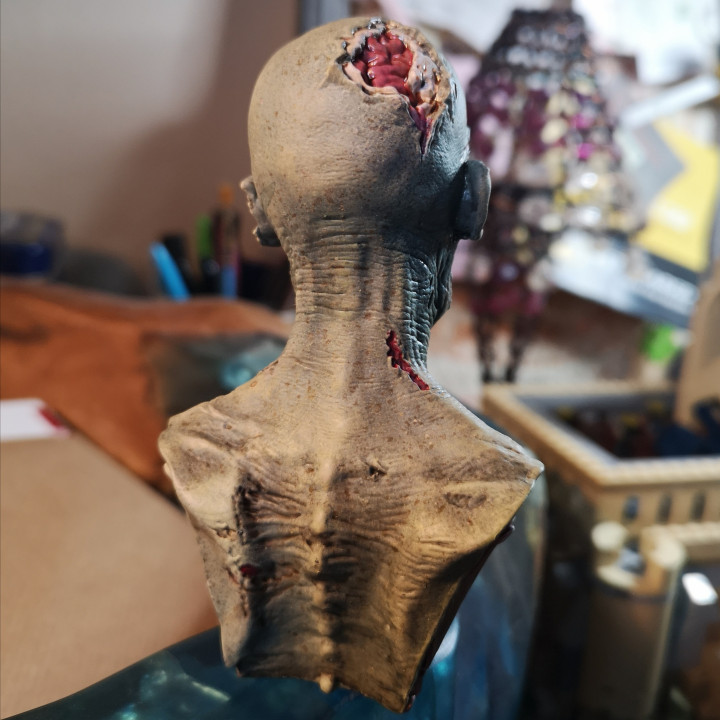 ZOMBUST! - Zombie bust (Pre-supported) image