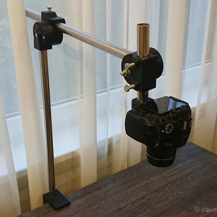 DIY 3D printed Camera Desk Holder image
