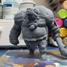 Picture of print of Ogre Mauler Miniature