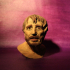 Pseudo-Seneca, Portrait of Hesiod (?) print image