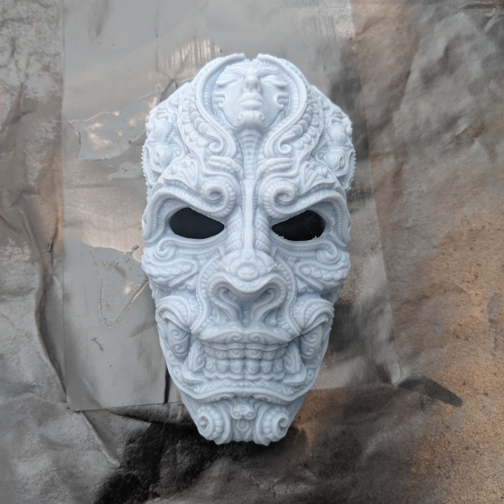 Mask of the warrior image