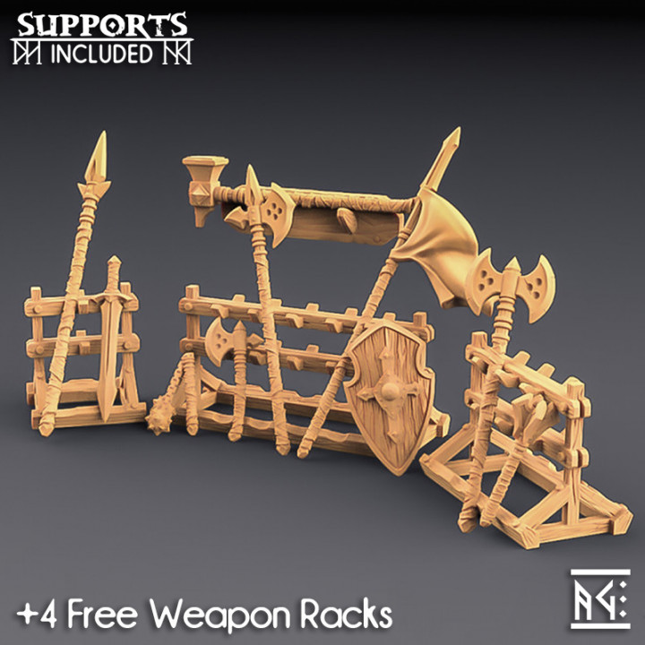 Weapons for Loot & Racks: Fighters Guild Set image