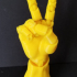 Articulated Poseable Hand print image