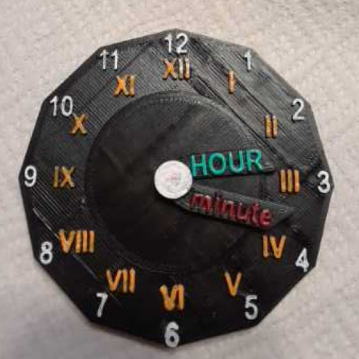 Educational Aid Clock image