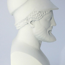 Picture of print of Warrior with Helmet, Miltiades