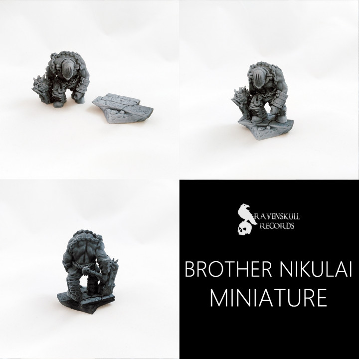 Plague Bringer Brother Nikulai Miniature image