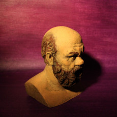Picture of print of Portrait of Socrates (469-399 BC)