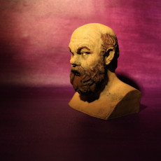 Picture of print of Portrait of Socrates (469-399 BC)