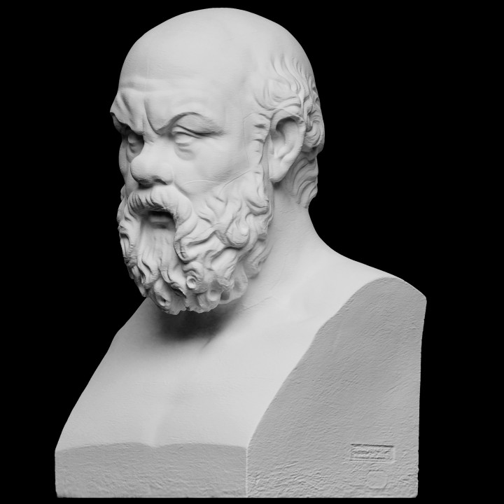 Portrait of Socrates (469-399 BC) image
