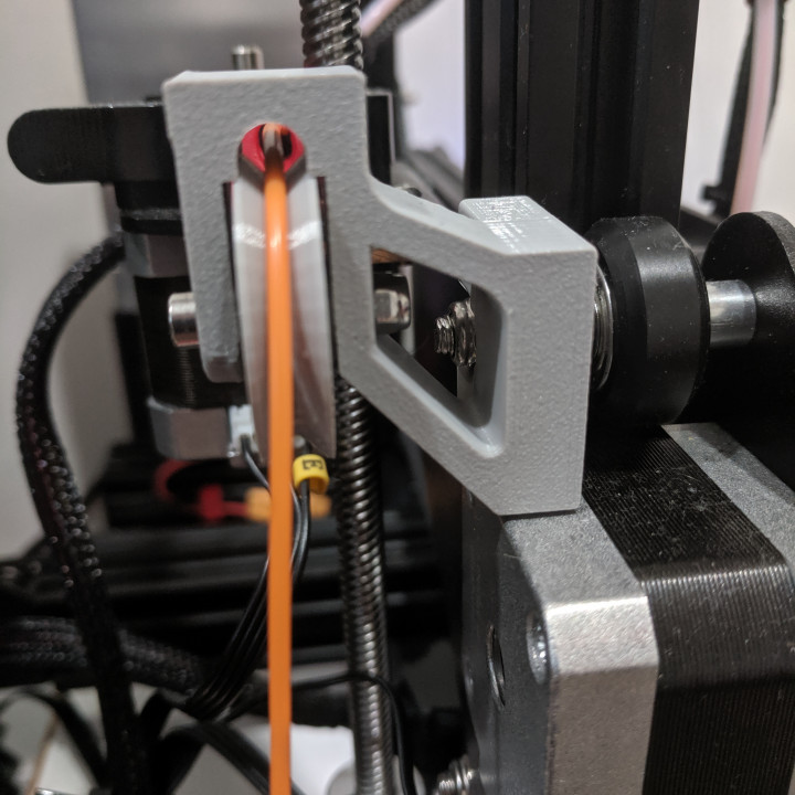 Ender 3 Filament Roller Guide Upsidedown image