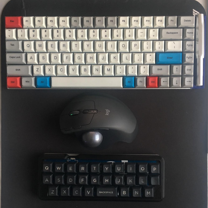 Alpha keyboard case (PyrooL 28-key PCB) image
