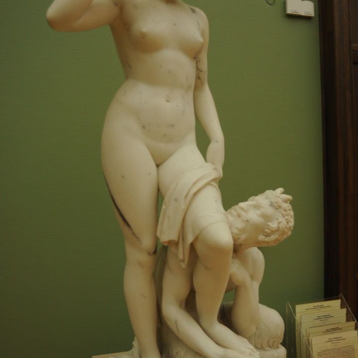 Satyr and Nymph image