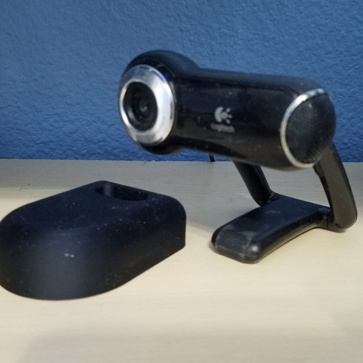 Raised stand for Logitech QuickCam Pro 9000 - #wildxwyze image