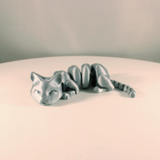 Picture of print of Lazy Cat