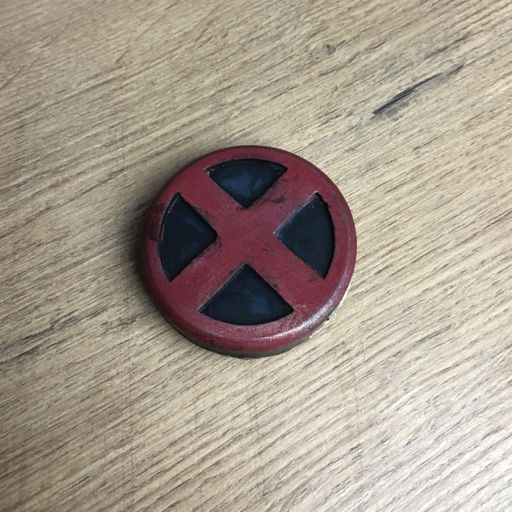 X-Men classic belt buckle image