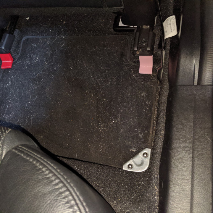 Floor Mat Retaining Clip Rear Mazda Mazda3 3rd gen BM BN Series 2013-2018 image