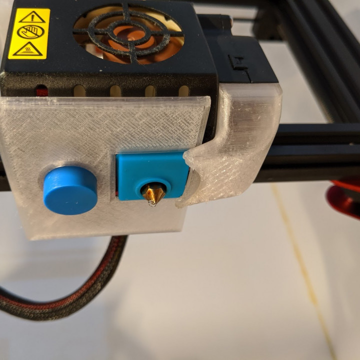 CR-10S Pro Air diversion plate - MicroSwiss image