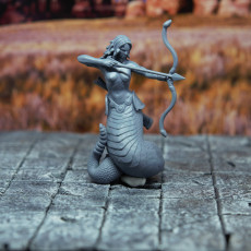 Picture of print of Medusa - Tabletop Miniature