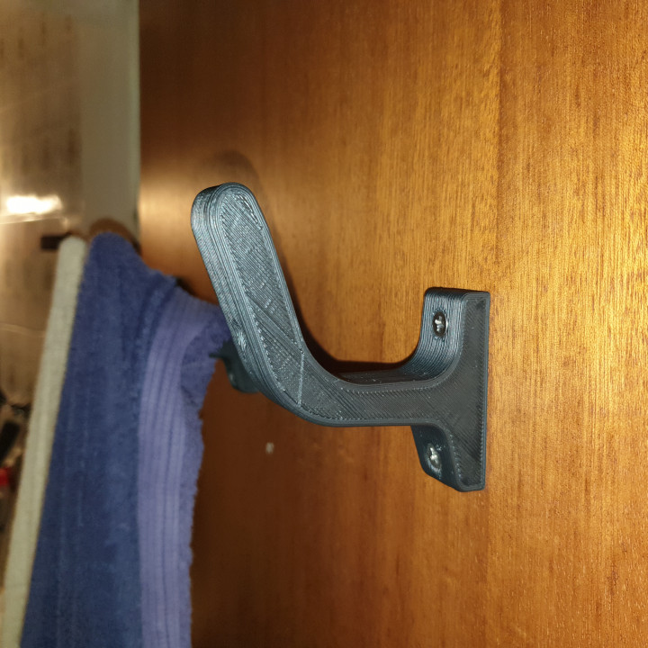 Towel holder - wall hook image