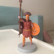 Picture of print of Leonidas King of Sparta