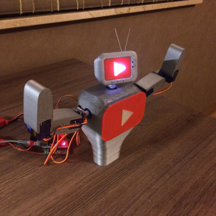 Subby the interactive youtube subscriber robot image