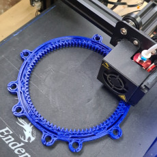 Picture of print of Fully 3D-printable turntable