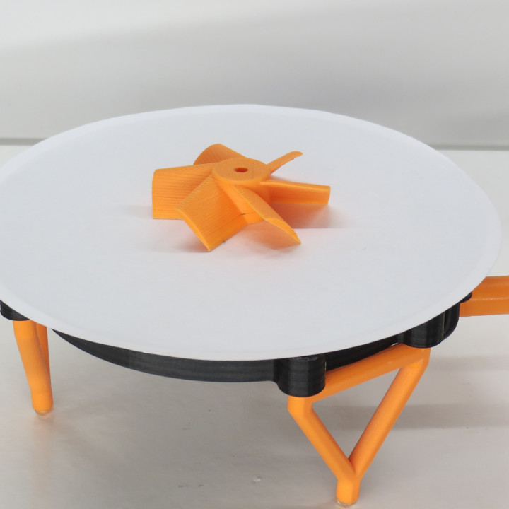 Fully 3D-printable turntable image