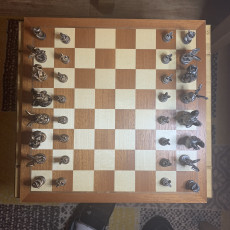 Picture of print of Dragon Chess! Little Baby Dragon (The Pawn)