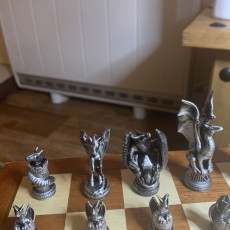 Picture of print of Dragon Chess! Alien Beauty Dragon (The Queen)