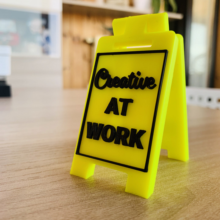 Creative at work - mini floor stand image