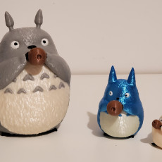 Picture of print of Totoro Family
