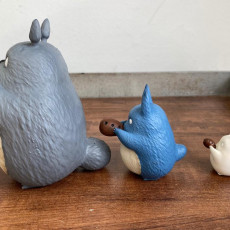 Picture of print of Totoro Family