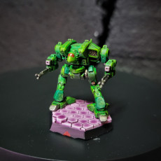 Picture of print of Cougar Prime for Battletech