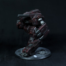 Picture of print of Hellfire Prime for Battletech