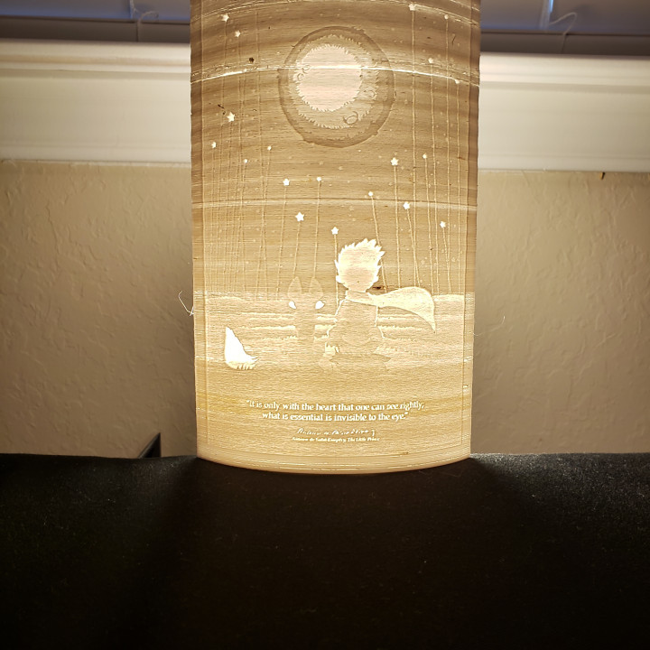 Little Prince Night Light Cover (1 of 2) image