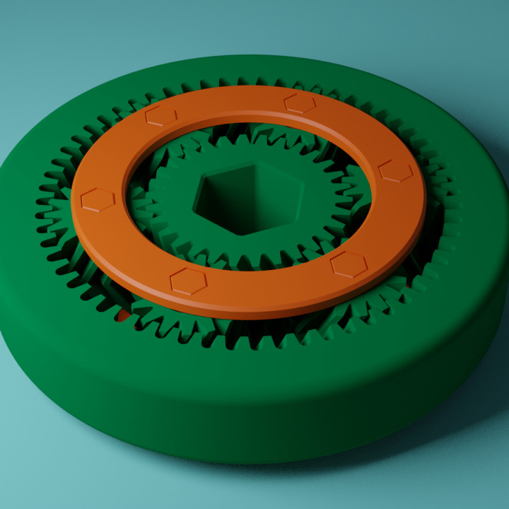 3D Printable Gear Toy by Batuhan KINDAN