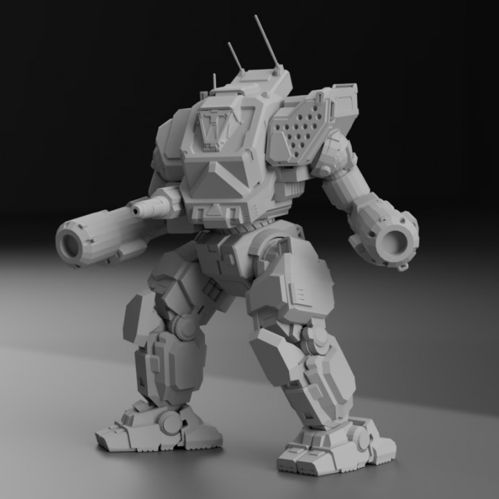 3D Printable ON1-V4 Orion for Battletech by Matt Mason