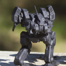 Picture of print of Sunspider Prime for Battletech