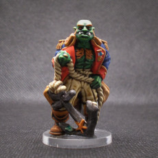 Picture of print of Orc captain