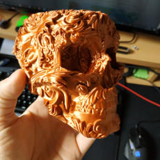Picture of print of Decorative Skull Bowl
