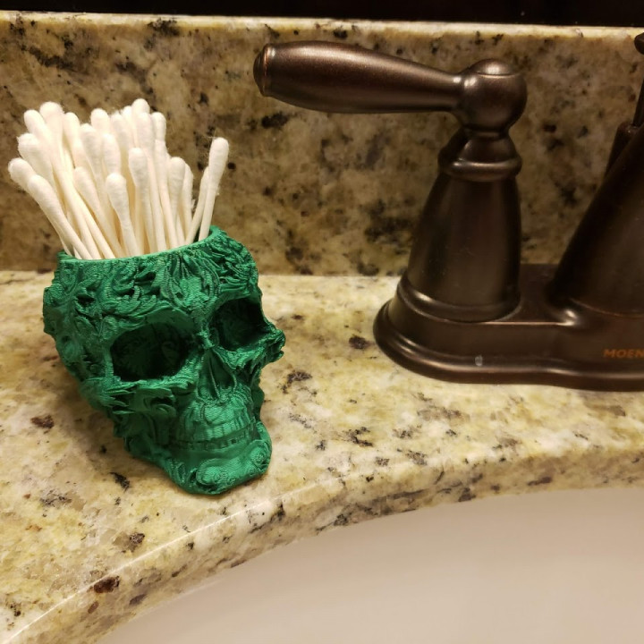 Decorative Skull Bowl image