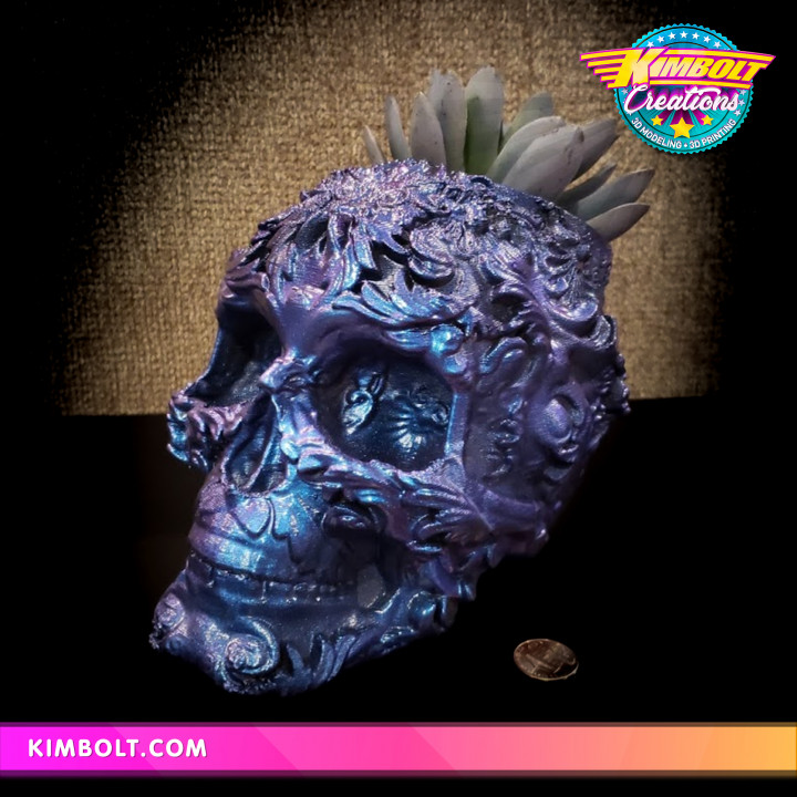 Decorative Skull Bowl image