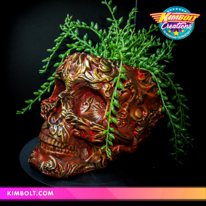 Decorative Skull Bowl image