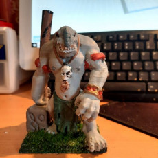 Picture of print of Troll Miniature version 2