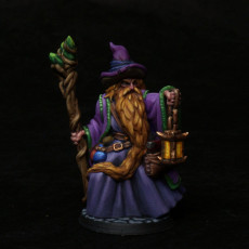 Picture of print of Old wizard