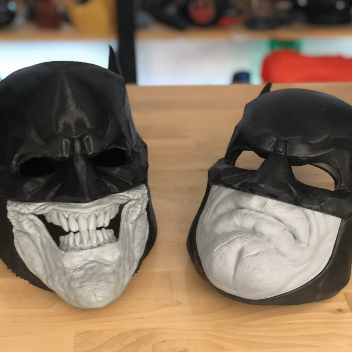 Joker Mouth Upgrade for The Bat Chin - Batman Mask - The Batman Who Laughs image