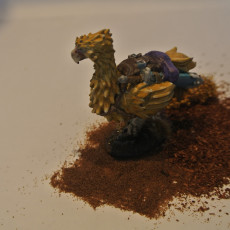 Picture of print of Rokabo - Beast of Burden pack animal (32mm scale miniature)